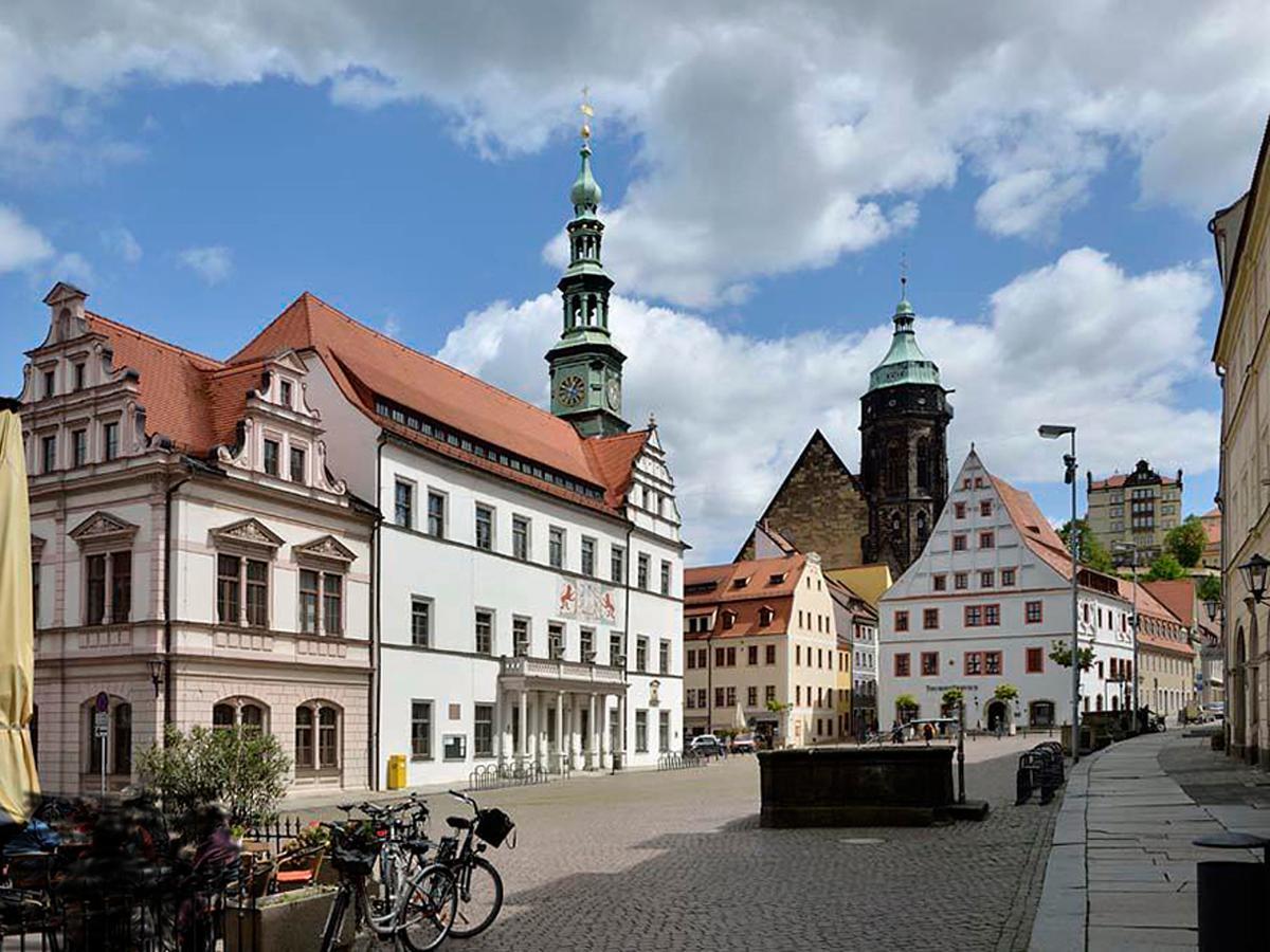 Cosy Apartment With In Pirna With Private Terrace Exterior foto